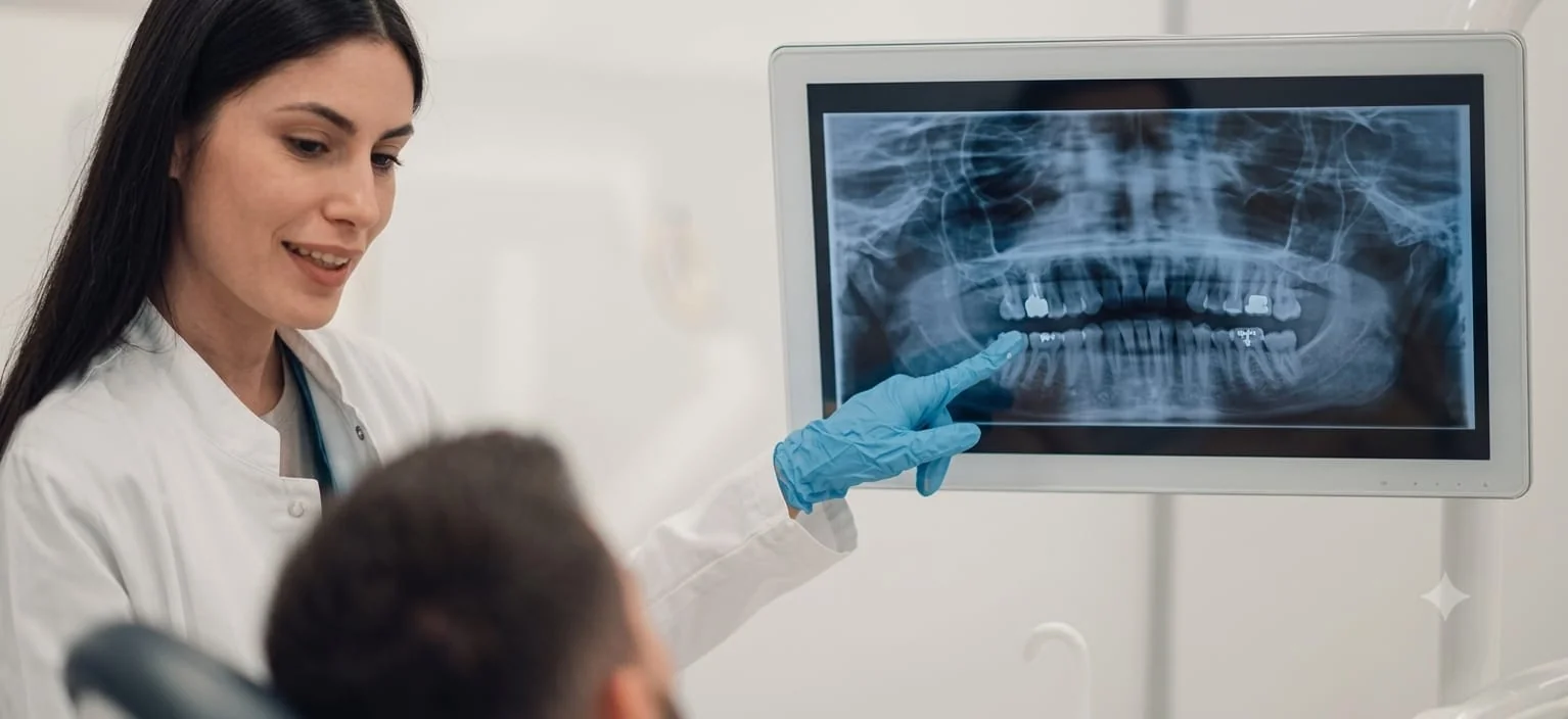 Digital X-ray imaging at Magna Dental Clinic