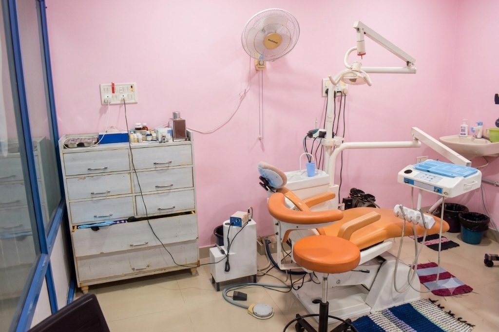 Dental treatment station at Magna Dental Clinic